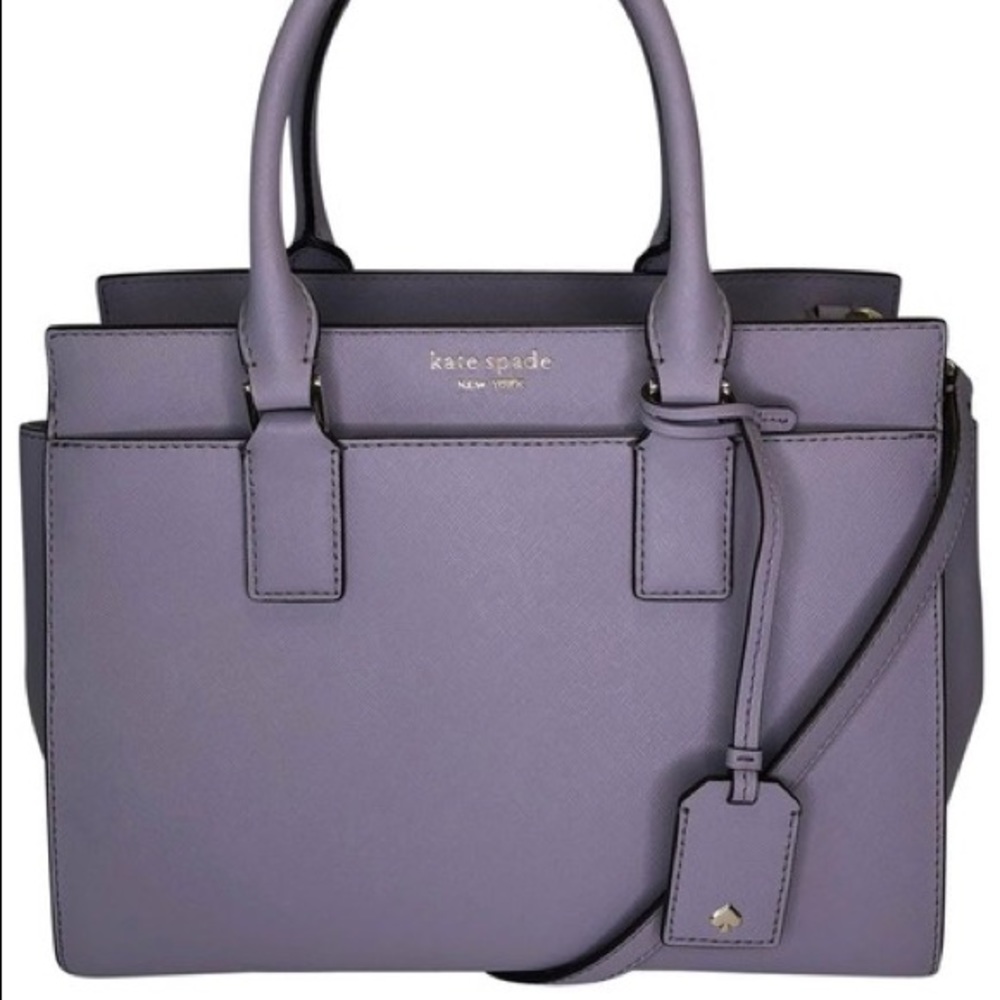 Kate Spade Cameron Satchel in Icy Lavender